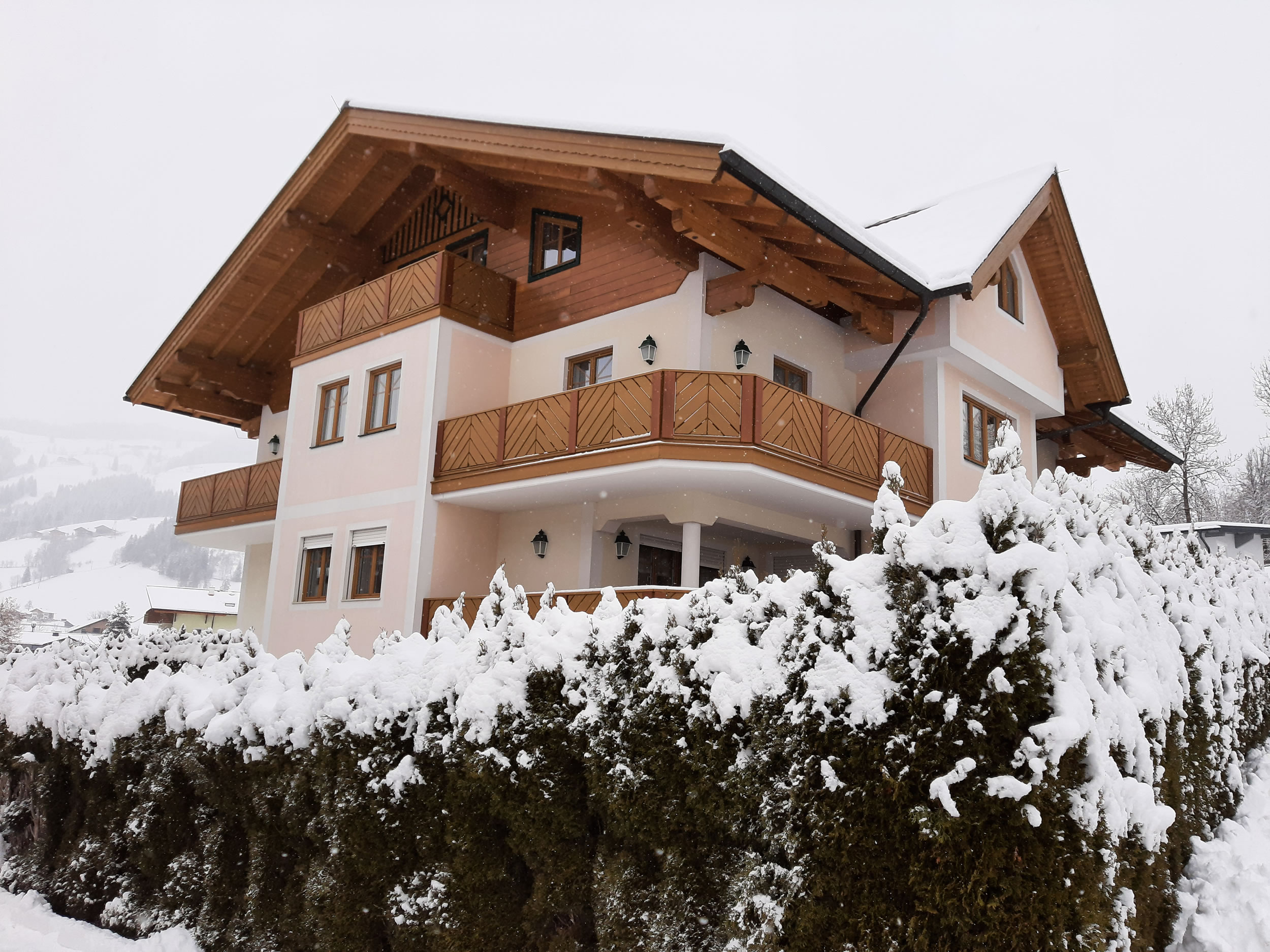 Winterurlaub in Haus Grafenbergblick in Wagrain - in unmittelbarer Liftnähe