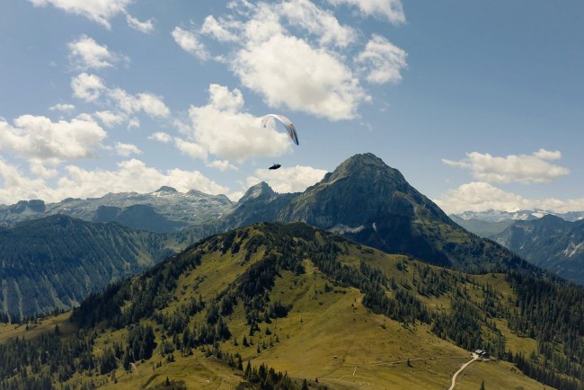 Paragleiten im Salzburger Land © Wagrain-Kleinarl Tourismus